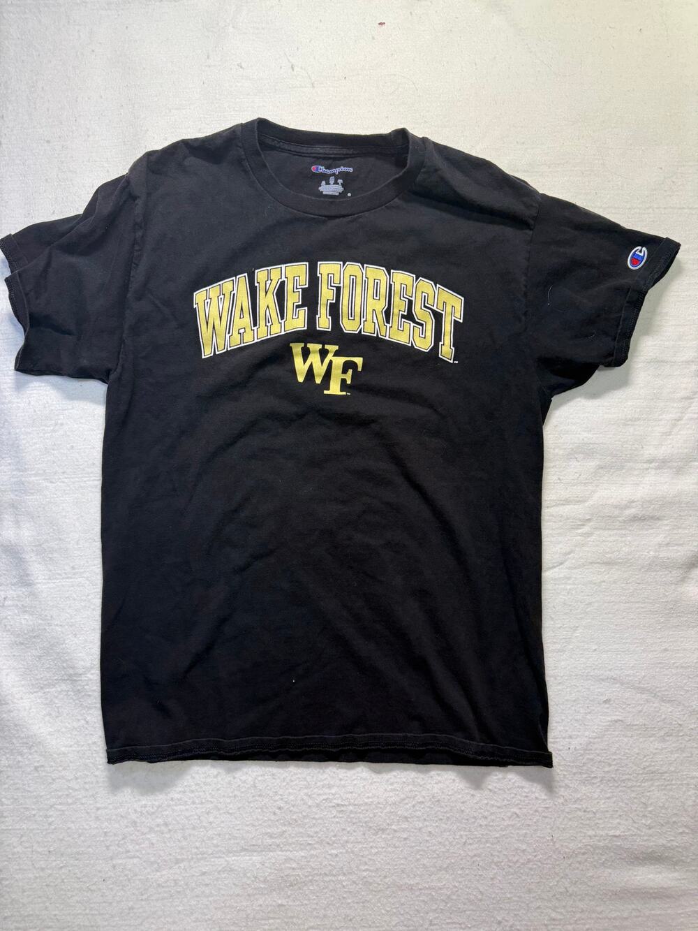 Champion Wake Forest University Graphic T-Shirt (Size Medium)